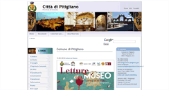 Desktop Screenshot of comune.pitigliano.gr.it