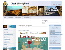 Tablet Screenshot of comune.pitigliano.gr.it